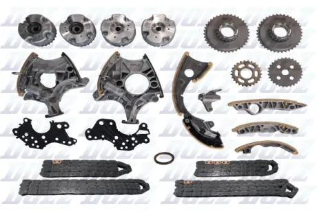 Комплект ланцюга ГРМ AUDI 3.2 FSI DOLZ SKCA128V