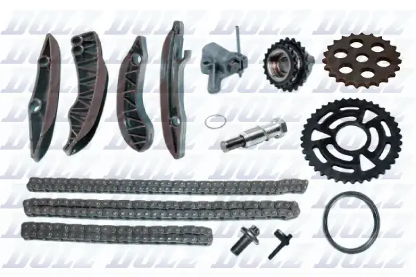 Комплект ланцюга ГРМ BMW / MINI 3.0 Diesel DOLZ SKCB120 (фото 1)
