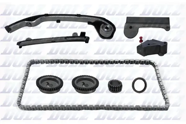Комплект ланцюга ГРМ NISSAN 1.5/1.8 Petrol DOLZ SKCN038F (фото 1)