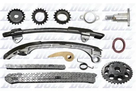 Комплект ланцюга ГРМ TOYOTA 2.0/2.4 Petrol DOLZ SKCT125F