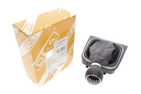 Ручка КПП с пыльником черный 5 ступ VW Golf (07-14),Jetta (06-14)  DPA 77110810002