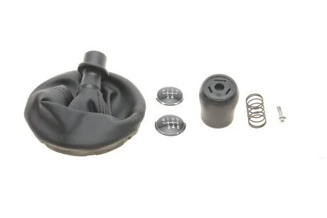Ручка КПП с пыльником черный 5/6 ступ VW T5 (03-15)  DPA 77111639402
