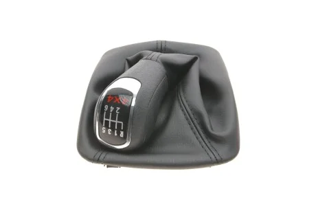 Ручка КПП із пильником чорний 6 ступ Skoda Octavia (09-13),Yeti (10-13) DPA 77111642202