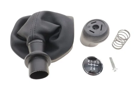 Ручка КПП с пыльником черный 5 ступ без рамки VW T6 (16-19)  DPA 77111642602