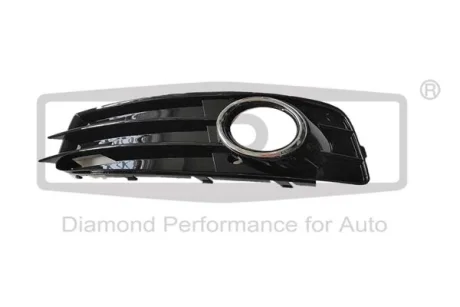 Решетка противотуманной фары левая черная спорт Audi A3 (08-13) DPA 88071884102