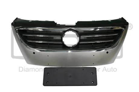 Решетка радиатора без эмблемы (+помощь при парковке) VW Passat СС (09-12) DPA 88530805702