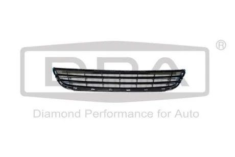 Решетка радиатора нижняя средняя (черная) VW Polo (09-) DPA 88531385402