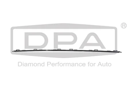 Молдинг заднего бампера центральный VW Passat (3G2) (14-) DPA 88531784402
