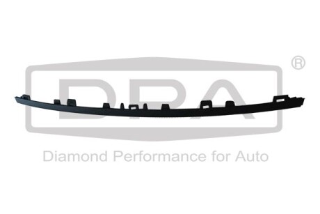 Молдинг переднего бампера нижний центральный (черная) Skoda Superb II (3T4) (08-15) DPA 88531800002
