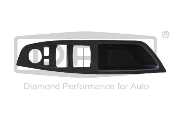 Облицювання ручки дверей передньої лівої чорне BMW 5 F10, F11 (09-17) DPA 89855402 (фото 1)