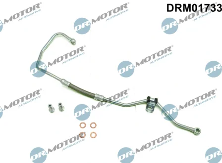 Трубка турбокомпресора ДВЗ (чорний метал) DR.MOTOR DRM01733