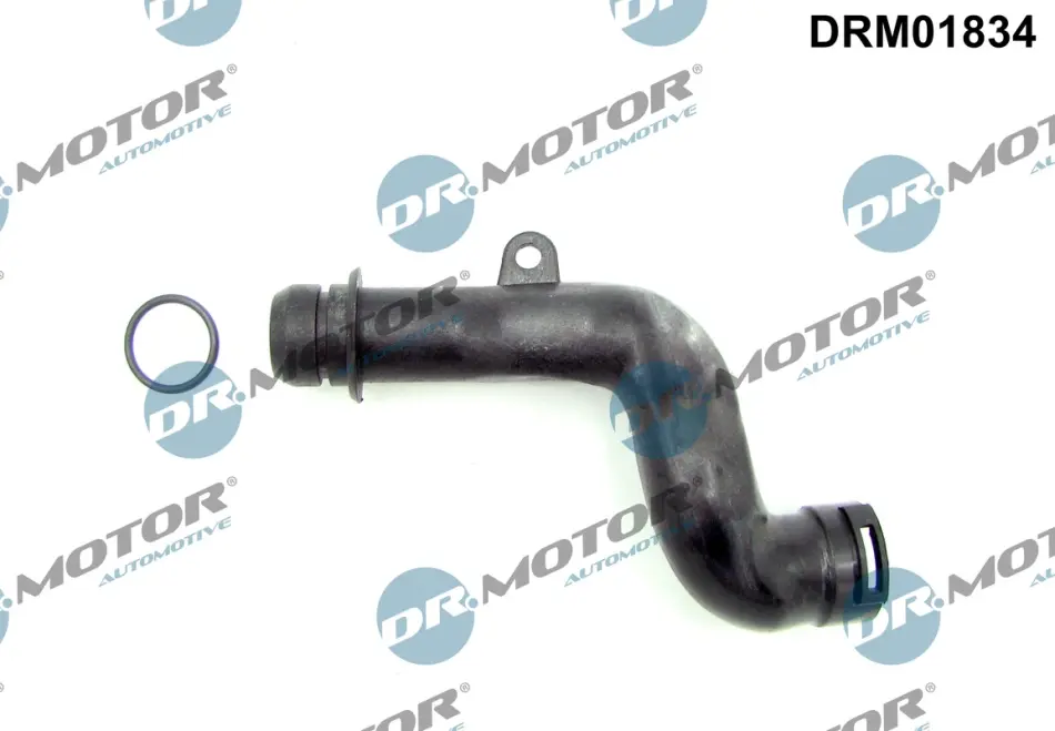 Шланг вентиляції пластиковий з фітингами DR.MOTOR DRM01834 (фото 1)