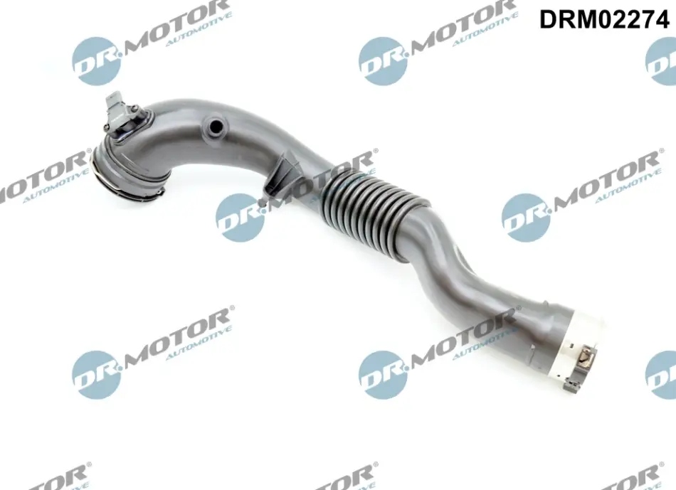 Повітряний патрубок турбонагнітача пластиковий без фітингів DR.MOTOR DRM02274 (фото 1)