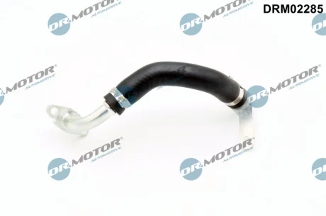 Трубка турбокомпрессора ДВЗ (чорний метал) DR.MOTOR DRM02285
