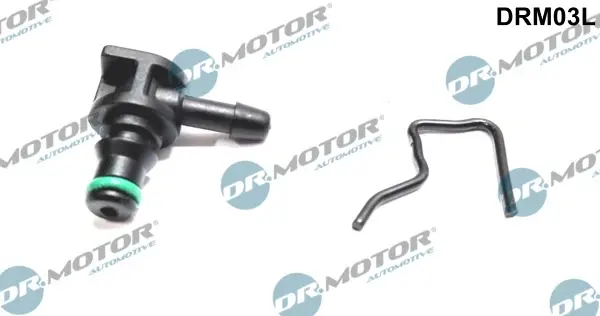 Штуцер пластиковый для топливных шлангов. DR.MOTOR DRM03L (фото 1)