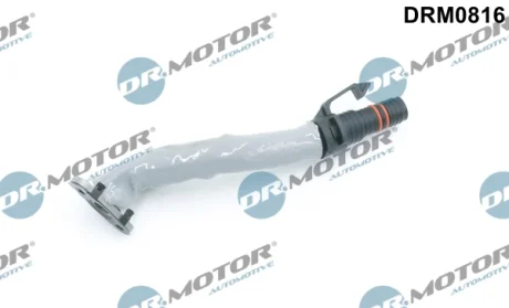 Трубка турбокомпресора ДВЗ (чорний метал) DR.MOTOR DRM0816