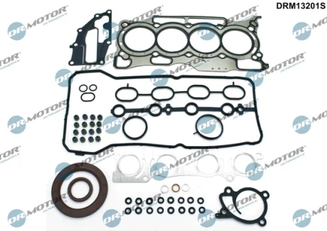Комплект прокладок з різних матеріалів DR.MOTOR DRM13201S