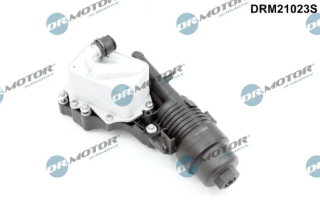 Радіатор масляний з корпусом масляного фільтра DR.MOTOR DRM21023S