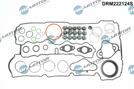 Комплект прокладок з різних матеріалів DR.MOTOR DRM222124S