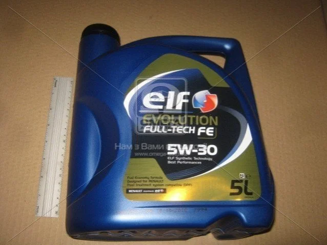 Олива моторна Elf Evolution Full-Tech FE 5W-30, 5л ELF 194908 (фото 1)