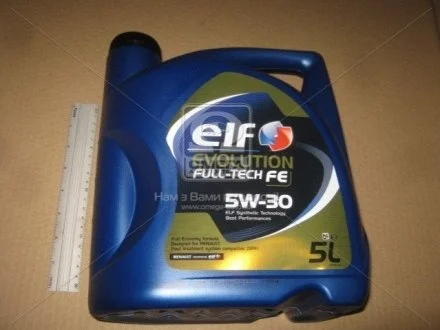 Олива моторна Elf Evolution Full-Tech FE 5W-30, 5л ELF 194908
