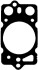 Прокладка головки блока цилиндров OPEL/FORD/LAND ROVER 2,4D -98 ELRING 521347 (фото 1)