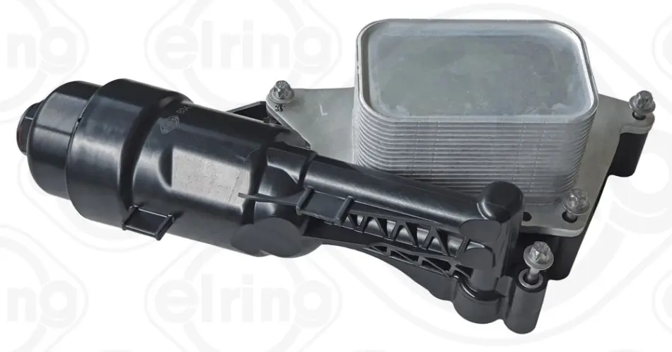 Корпус фільтра масляного (з радіатором) BMW 2 (F46/F45)/X1 (F48)/X2 (F39) 15- (B37/B48/B38) ELRING B34.620 (фото 1)