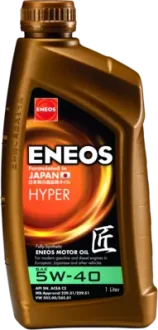 Олія ДВЗ 5W-40 ENEOS HYPER API SN, ACEA C3, GM Dexos 2, 1л, синт. Eneos EU0031401N