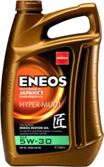 Олія ДВЗ 5W-30 ENEOS HYPER MULTI RN0700, ACEA A5/B5, 4л, синт. Eneos EU0033301N