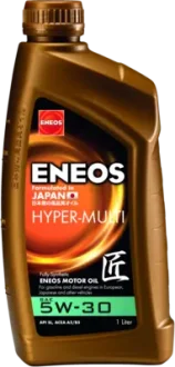 Олія ДВЗ 5W-30 ENEOS HYPER MULTI RN0700, ACEA A5/B5, 1л, синт. Eneos EU0033401N