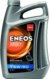 Олія трансміс. 75W-90 ENEOS GEAR OIL API GL-5, 4л, синт. Eneos EU0080301N