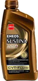 Олія трансміс. ENEOS SUSTINA CVT-Fluid (для варіаторів з металевим ременем та ланцюгом), 1л, синт. Eneos EU0109401N