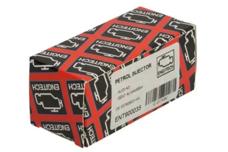 Паливний інжектор AUDI A3 SEAT ALHAMBRA, CORDOBA, CORDOBA VARIO, IBIZA II, LEON, TOLEDO I, TOLEDO II SKODA OCTAVIA I VW BORA, BORA I, CORRADO, GOLF III, GOLF IV 1.6/1.8/2.0 05.91-03.10 ENGITECH ENT900035
