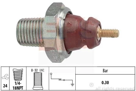 Датчик тиску оливи Ford Transit 2.0-2.9/2.5 DI/TD 94- EPS 1.800.011