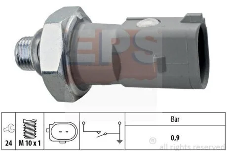 Датчик тиску оливи Audi A4/A6/A8 2.0-4.2 94-18 EPS 1.800.197