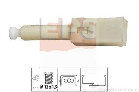 Датчик педалі гальма Audi 80/A4/A6/A8 83-05/VW Passat B5 96-01 EPS 1.810.087