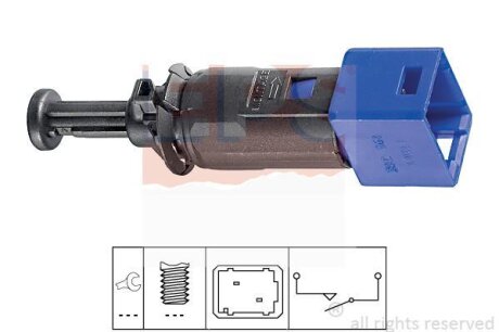 Датчик педалі гальма Renault Trafic/Master/Kangoo 97- (2 конт.) EPS 1.810.195