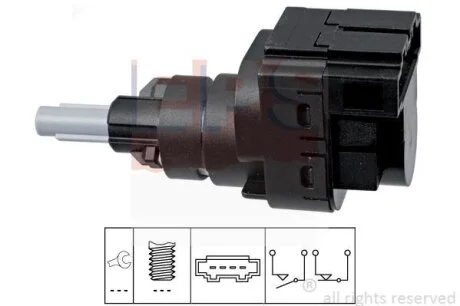 Датчик педалі гальма VW Caddy III 1.9TDi 05-10 (4 конт.) EPS 1.810.228