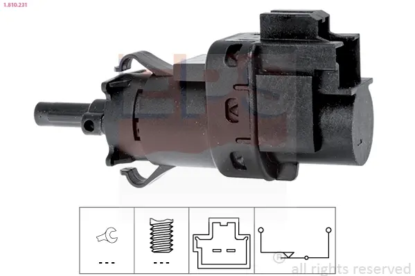 Датчик педалі зчеплення Ford Transit 2.2/2.4/3.2 TDCi 06- EPS 1.810.231 (фото 1)
