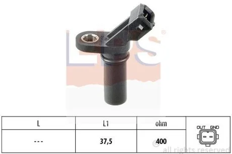 Датчик положення колінвалу Ford Transit 2.5 TD 94-06 EPS 1.953.188