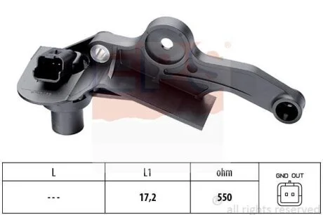 Датчик положення колінвалу Citroen Berlingo/Peugeot Partner 1.1-1.6 16V 96- EPS 1.953.298