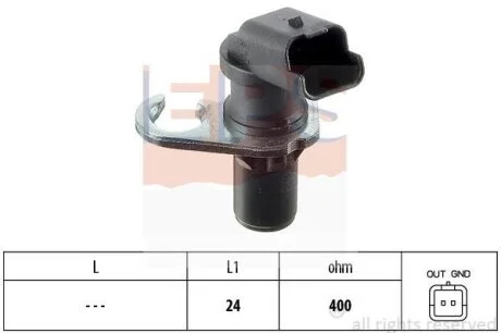Датчик положення колінвалу Citroen Berlingo 1.9D/2.0HDi 98- EPS 1.953.303