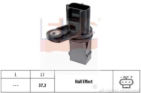 Датчик положення розподільного валу Ford Transit Connect 1.8 16V 02-13 EPS 1.953.498