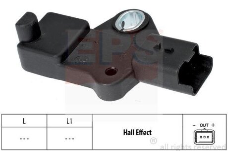 Датчик положення колінвалу Fiat Scudo/Citroen Jumpy/Peugeot Expert 2.0 HDI 06- EPS 1.953.524