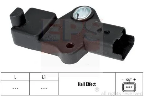 Датчик положення колінвалу Fiat Scudo/Citroen Jumpy/Peugeot Expert 2.0 HDI 06- EPS 1.953.524