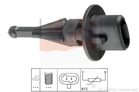 Датчик температури впуску повітря Toyota Rav 4 2.0 94-00/Mazda 3 2.0-2.2 06- EPS 1.994.010