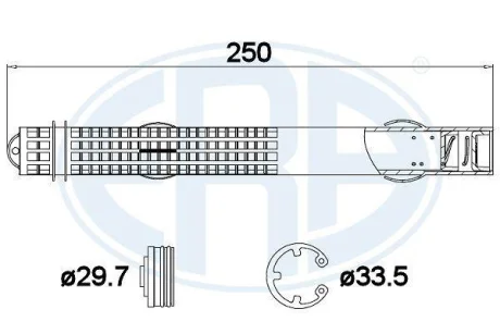 Осушувач кондицiонера ERA 668031