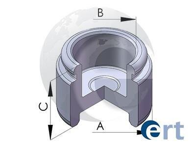 Фото 1 - поршень гальмівної системи ERT 150771C Поршень гальмівної системи ERT 150771C (фото 1)