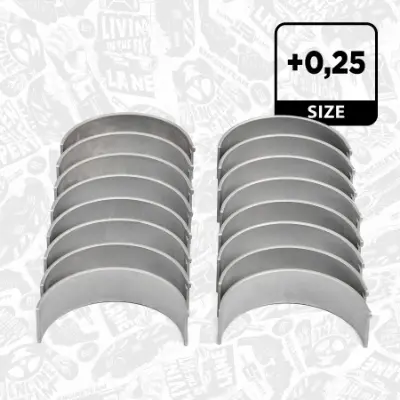 Вкладиші коленвала ET ENGINETEAM LP003825 (фото 1)