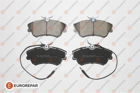 Колодки тормозные дисковые (комплект 4 шт.) EUROREPAR 1617254680